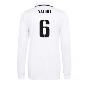 Real Madrid Nacho #6 Hemmatröja 2022-23 Långärmad